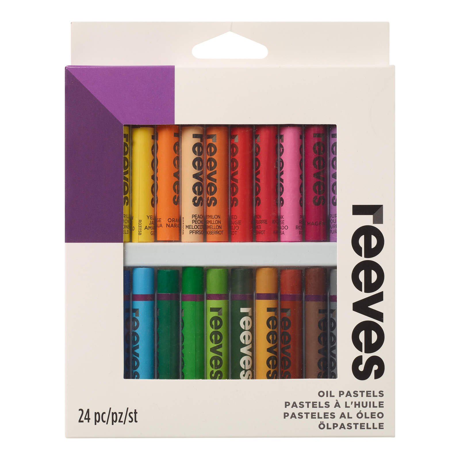 Reeves Oil Pastels Set of 24 image