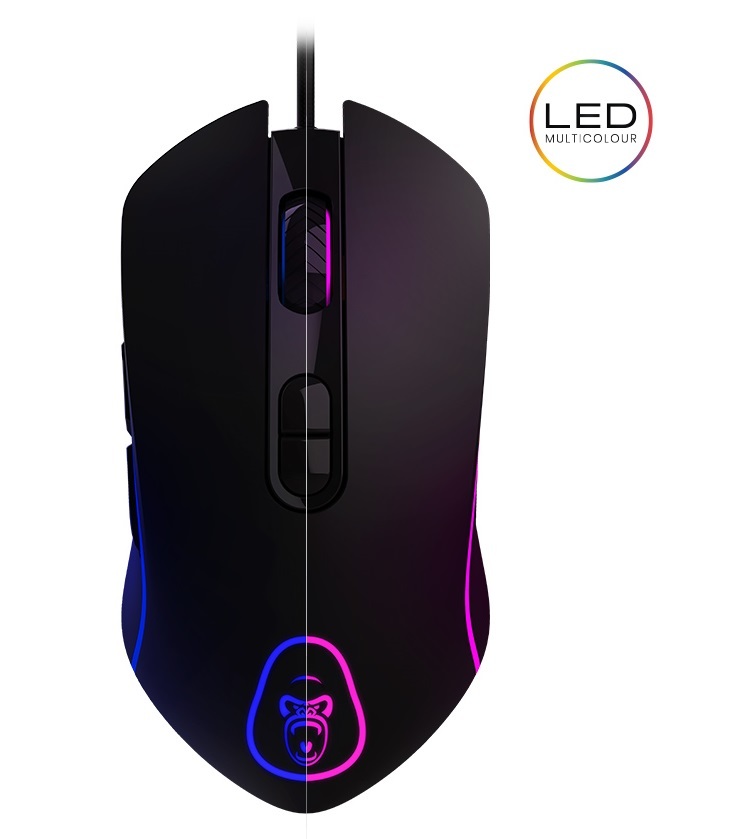 Gorilla Gaming Elite RGB Gaming Mouse for PC image