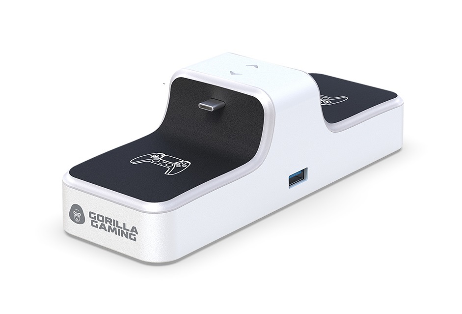 Gorilla Gaming PS5 Dual Charging Dock for PS5 image