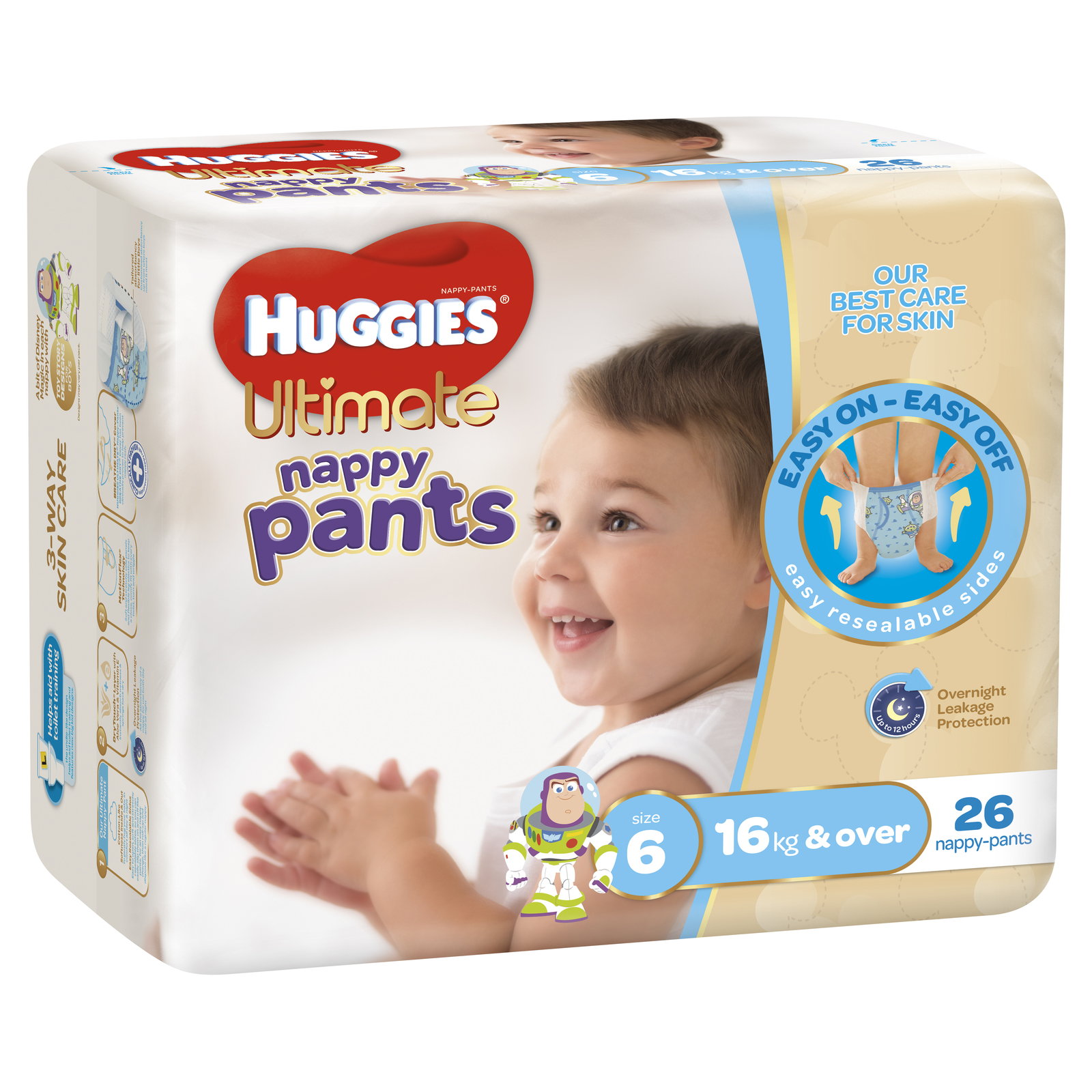 Buy Huggies Ultimate Nappy Pants Bulk Junior Boy at Mighty Ape Australia