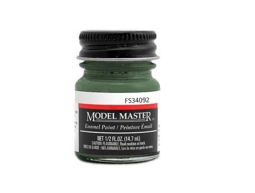 Testors: Enamel Paint - Euro Dark Green (Flat)