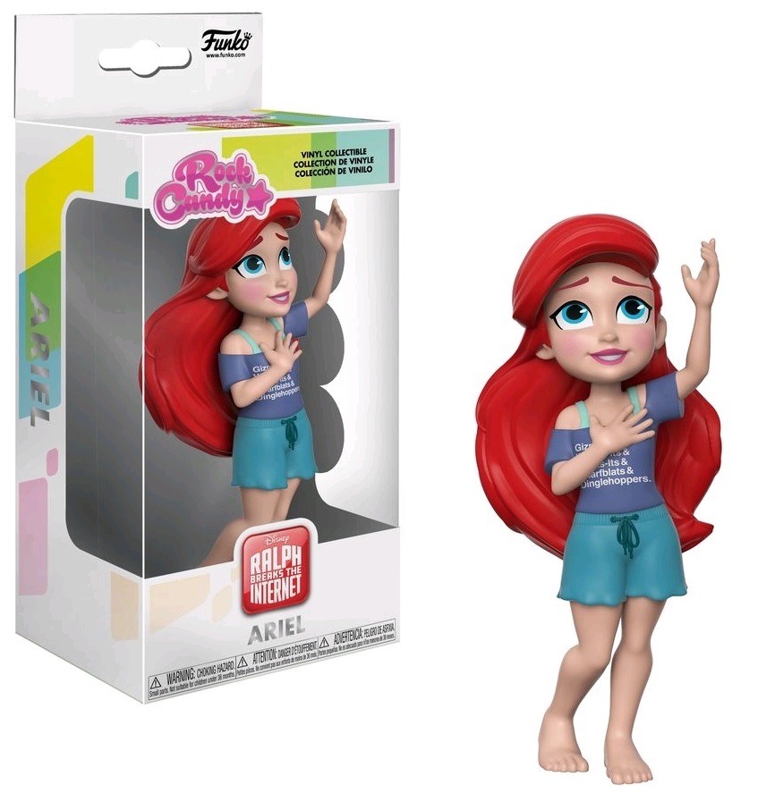 Disney - Comfy Ariel Rock Candy Vinyl Figure image