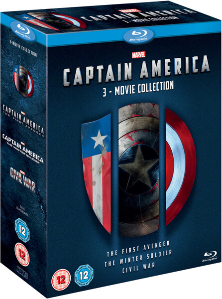 Captain America 1-3 Boxset on Blu-ray image