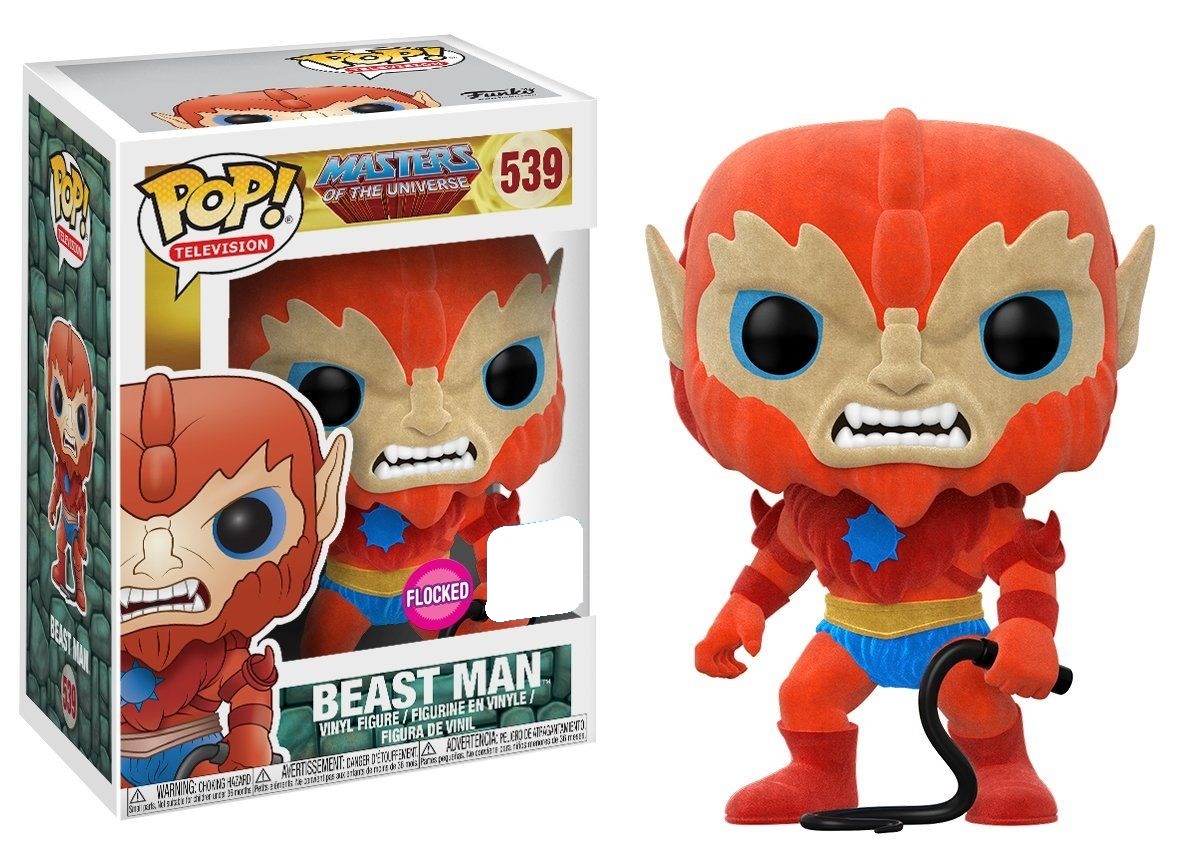 Beast Man (Flocked) Pop! Vinyl Figure image