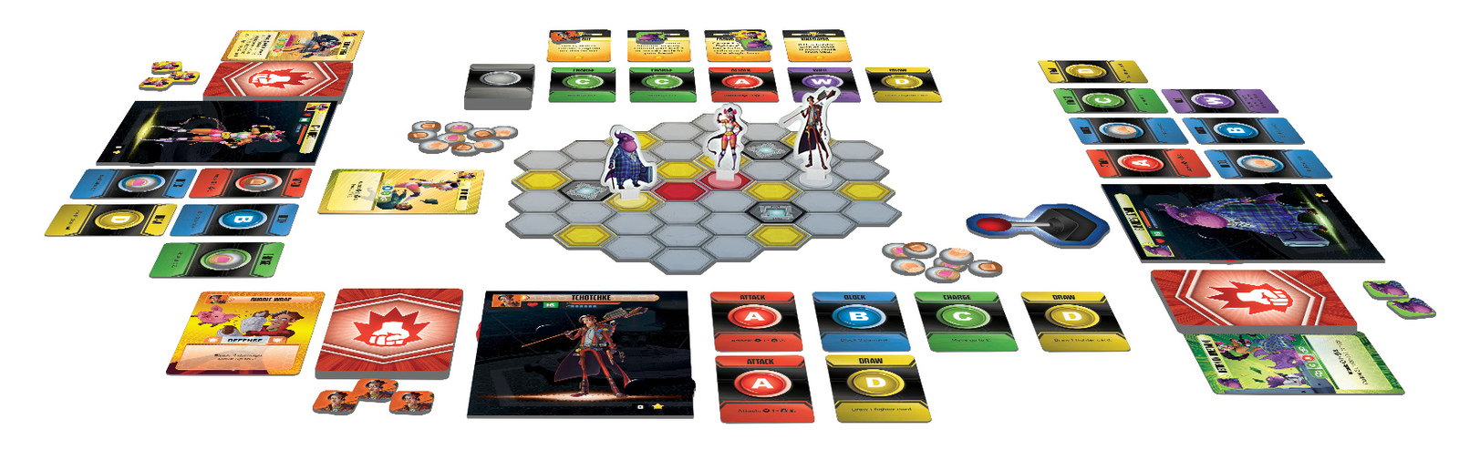Super Punch Fighter - Board Game image