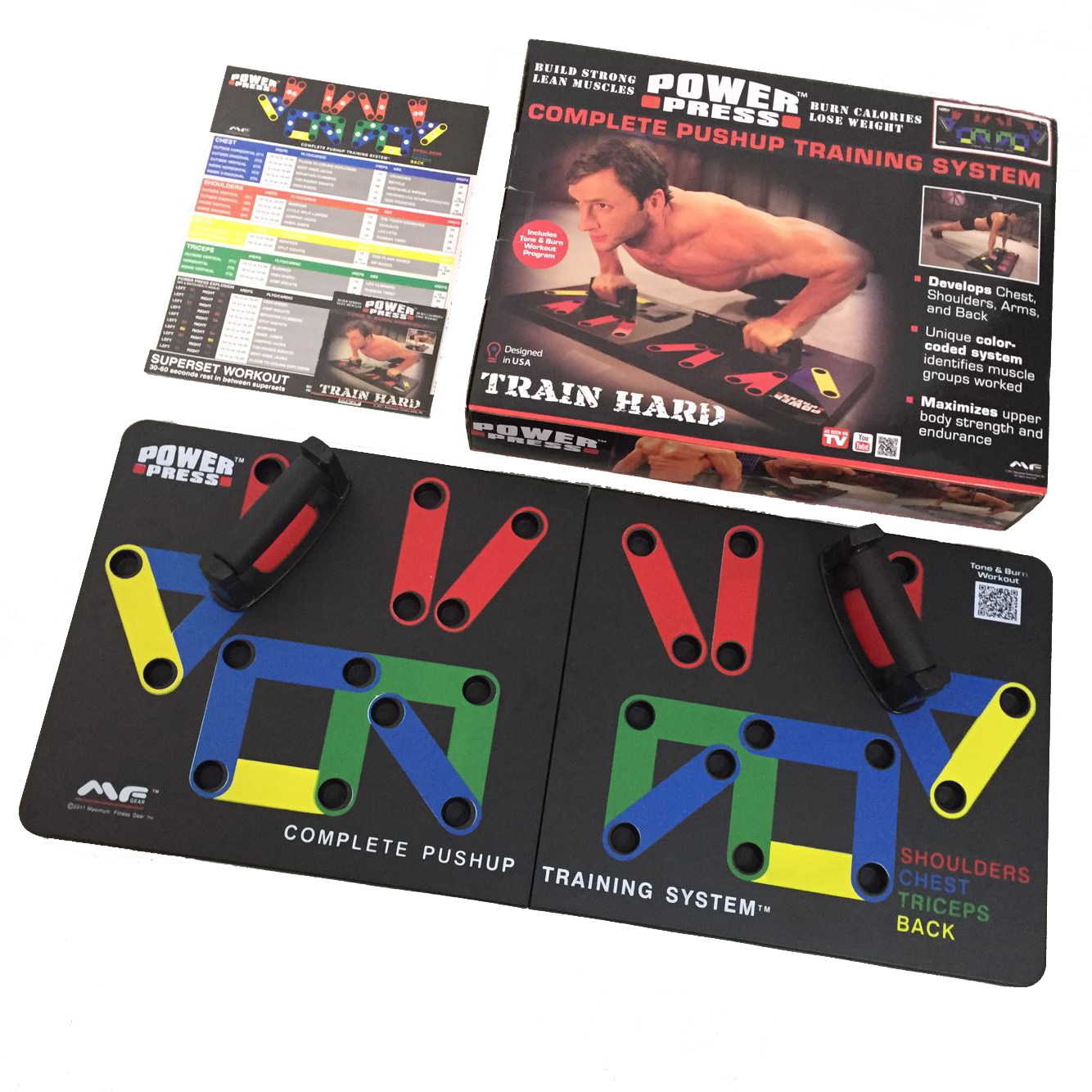 Power Press Multi-Position Push Up Fitness Board image