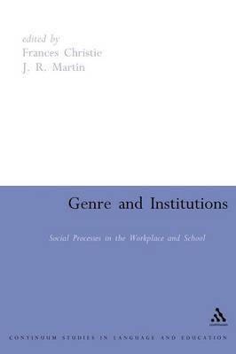 Genre and Institutions by Frances Christie image