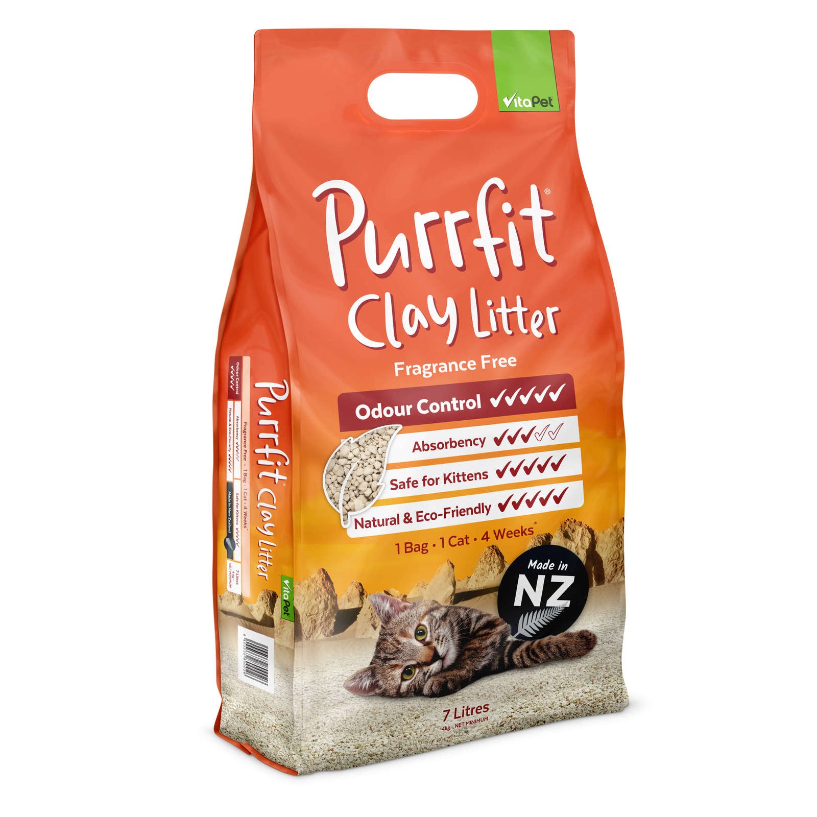 Vitapet: Purrfit Clay Litter (7L) image