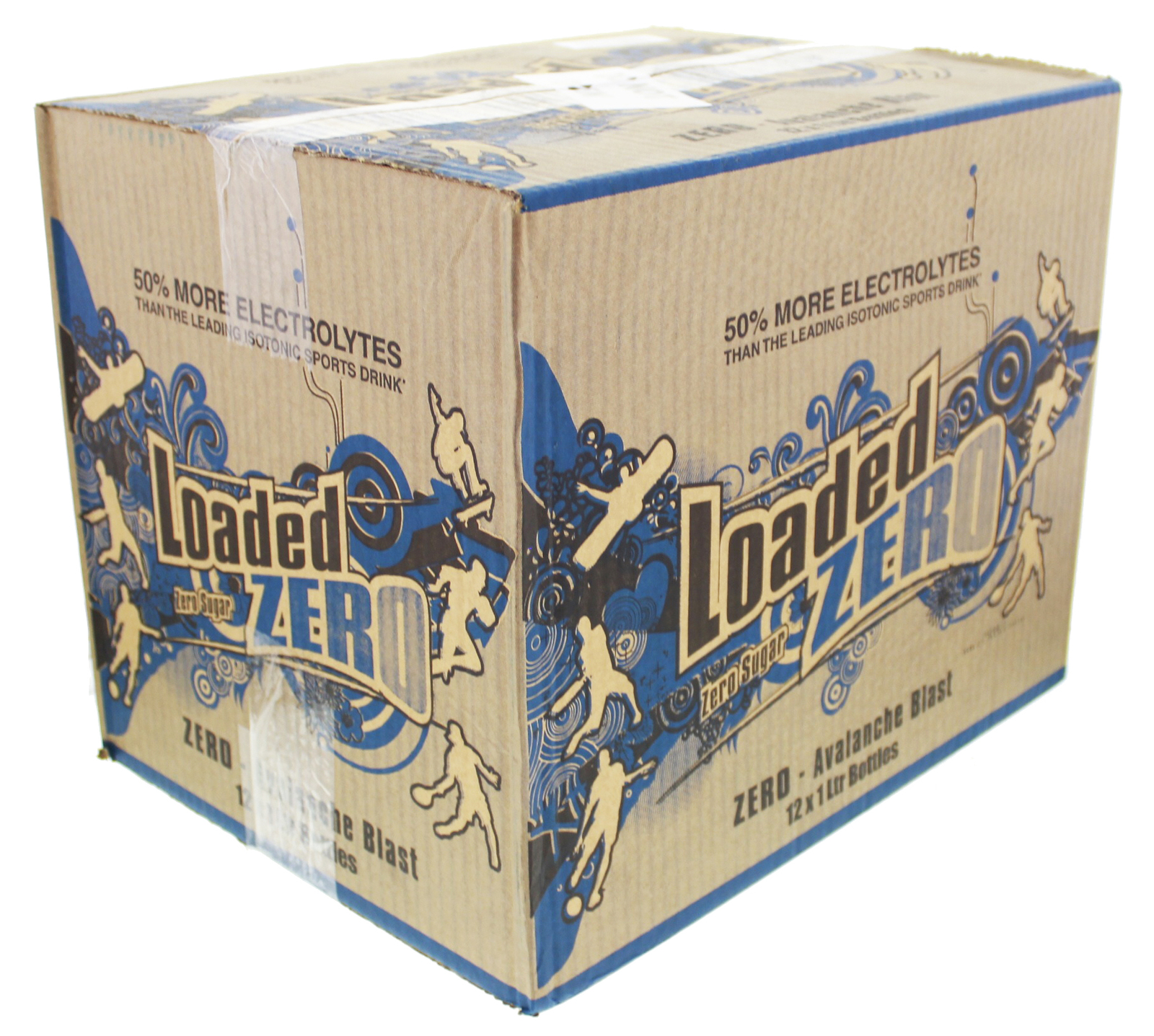 Loaded Sports Drink - Zero Avalanche Blast 1L (12 Pack) image