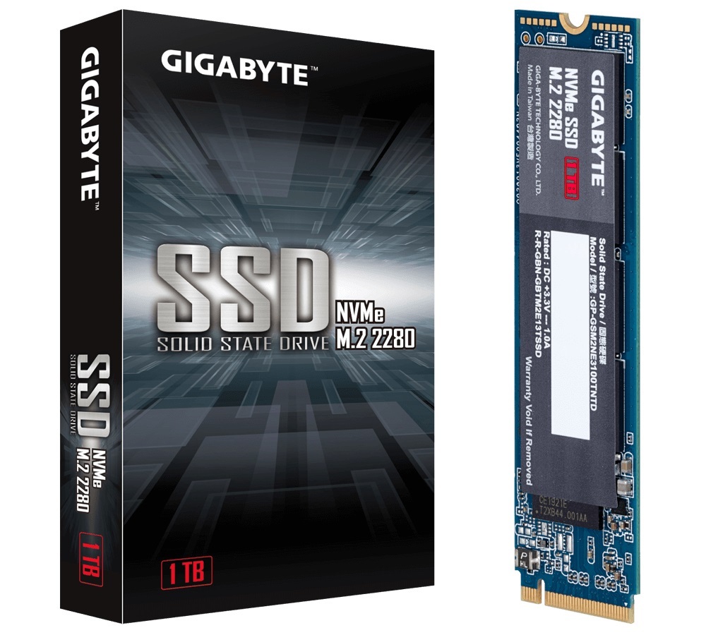 1TB Gigabyte M.2 NVMe SSD image