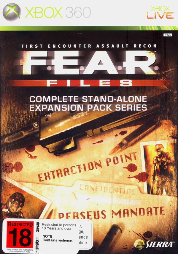 F.E.A.R.: Files Expansion Pack for Xbox 360 image
