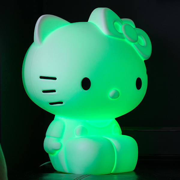Hello Kitty Kitty White Colour Change Lamp (46cm) at Mighty Ape NZ