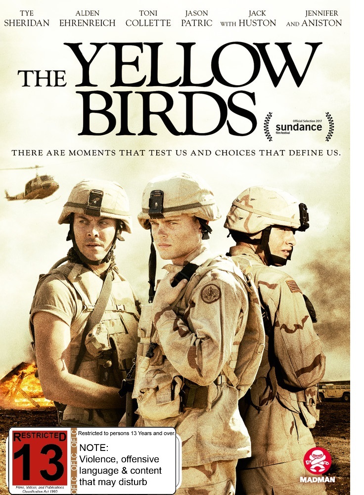 The Yellow Birds on DVD image
