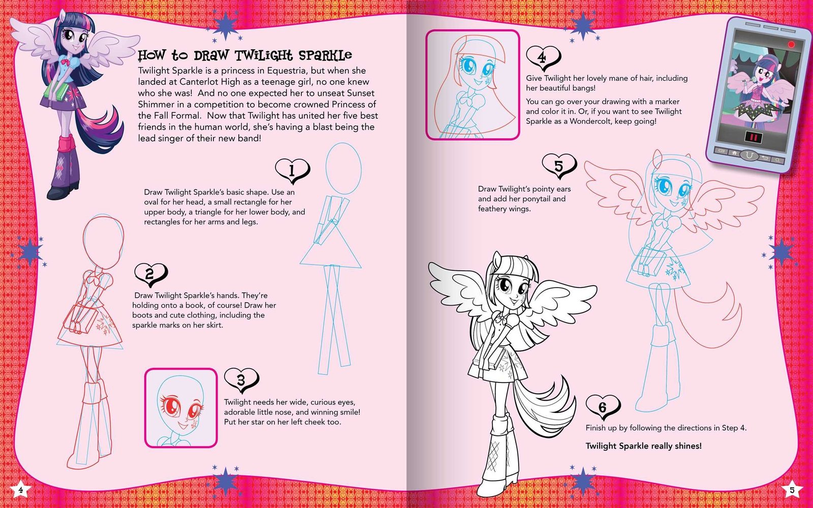Equestria Girls - I Love to Draw!  Toy  at Mighty Ape NZ