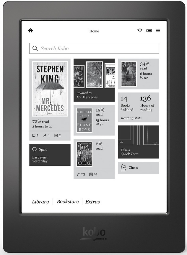 kobo Aura H2O eReader