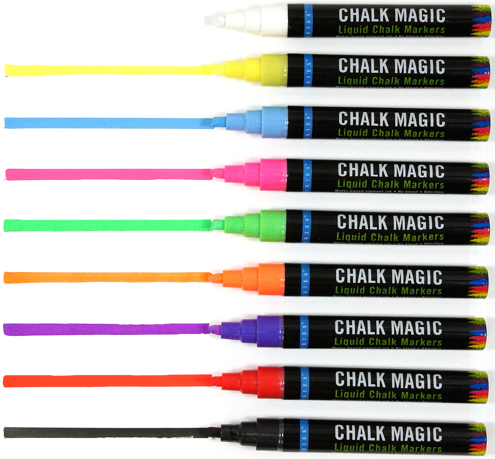 Chalk Magic Liquid Chalk Markers (9 Marker Pens)