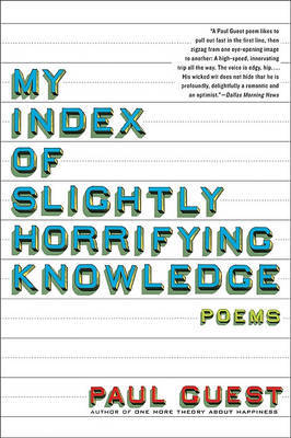 My Index of Slightly Horrifying Knowledge by Paul Guest image