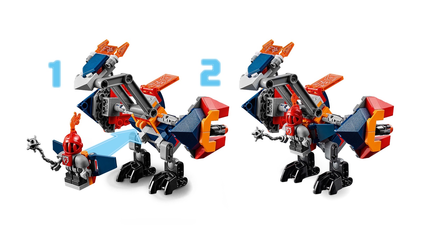 LEGO Nexo Knights - Macy's Bot Drop Dragon (70361) image