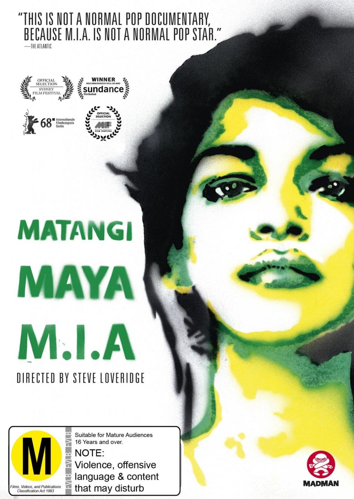 Matangi/Maya/M.I.A on DVD image