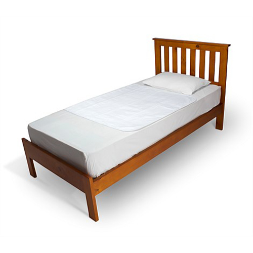Brolly Sheets Bed Pad Without Wings - White image