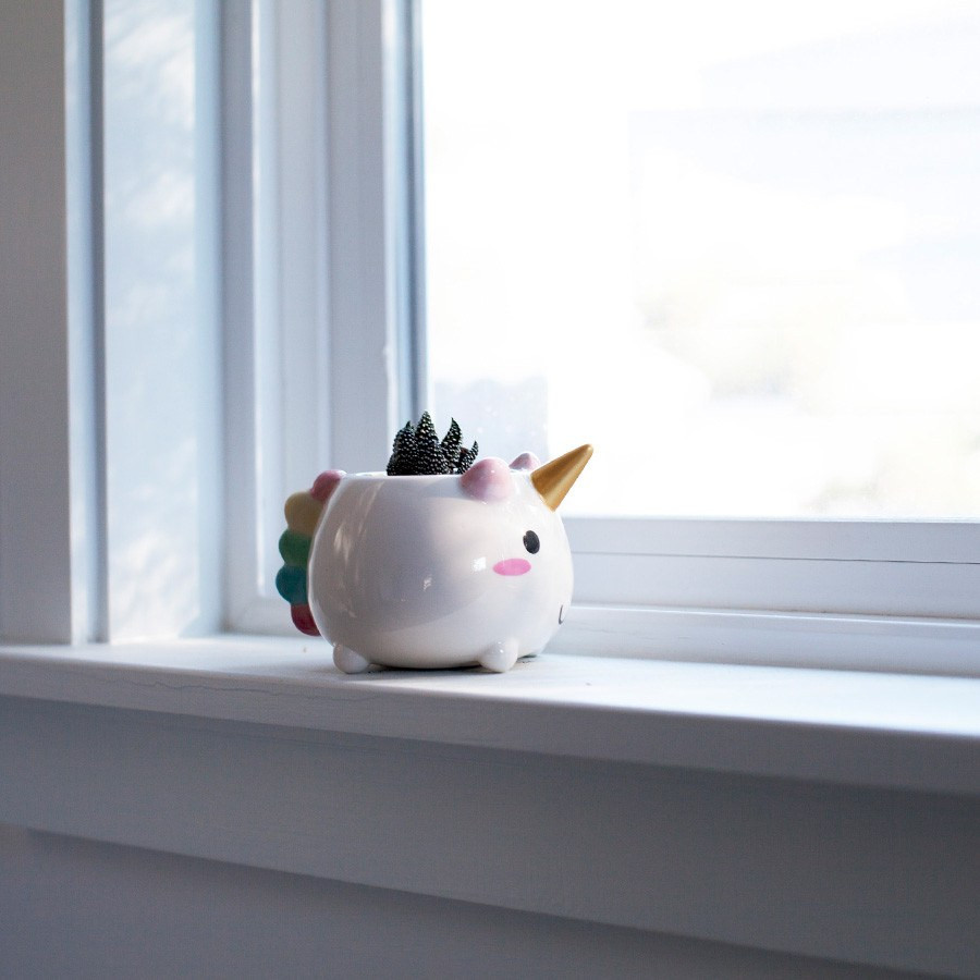 Elodie Unicorn Planter