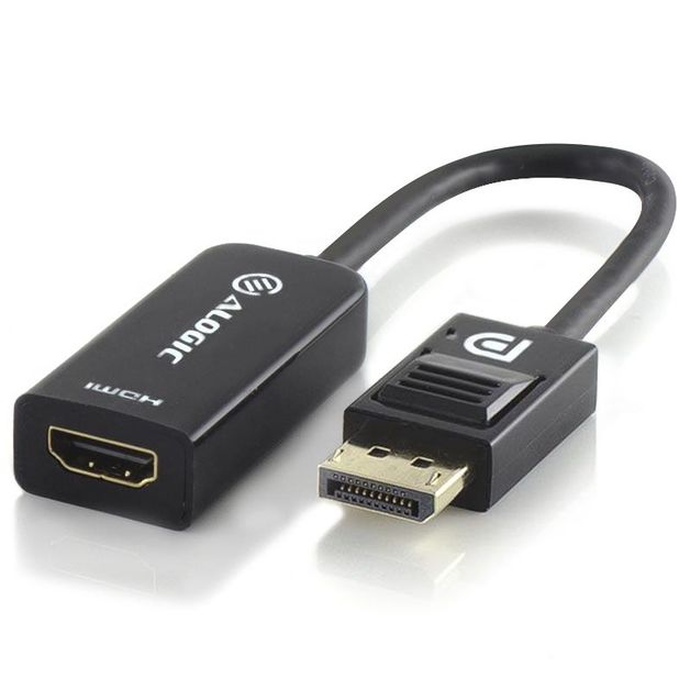 Alogic Premium DisplayPort 1.2 to HDMI 1.4b Adapter - Male to Female (15cm)