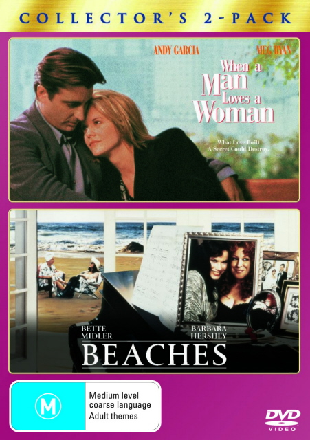When A Man Loves A Woman / Beaches - Collector's 2-Pack (2 Disc Set) on DVD image