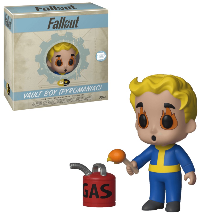 Fallout: Vault Boy (Pyromaniac) - 5-Star Vinyl Figure