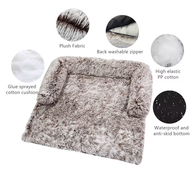 Buy Zoomies Dreamy Couch Pet Bed XXLLight Grey at Mighty Ape NZ