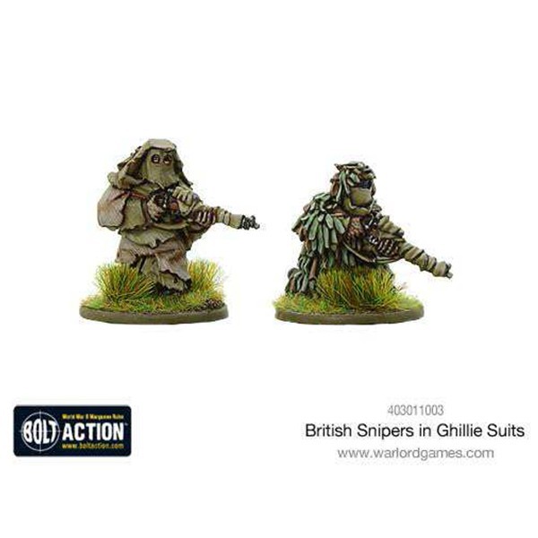 British Snipers in Ghillie Suits image