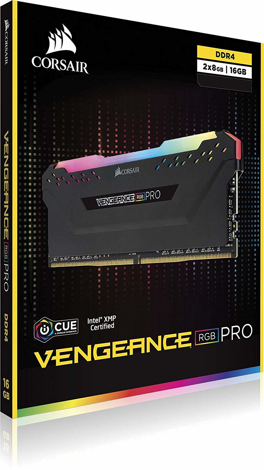 16GB Corsair Vengeance RGB PRO Dual RGB RAM Kit image