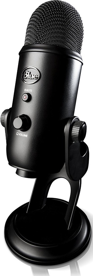 Blue Microphones Yeti Multi-Pattern USB Microphone (Blackout Edition) for image