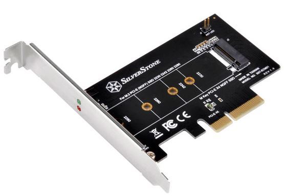 SilverStone ECM21 M.2 to PCIEx4 Adapter Card