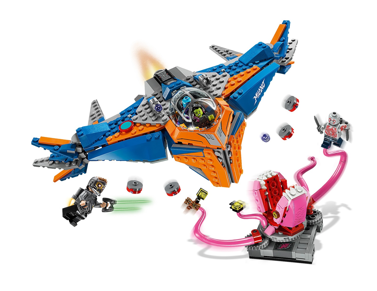 LEGO Super Heroes: The Milano vs. The Abilisk (76081)