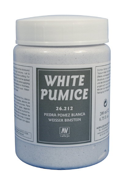 Vallejo Fine White Pumice 200ml image
