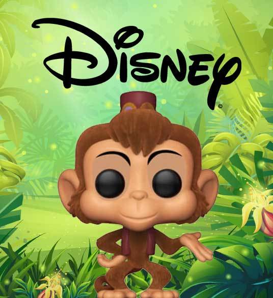 Aladdin - Abu (Flocked) Pop! Vinyl Figure image