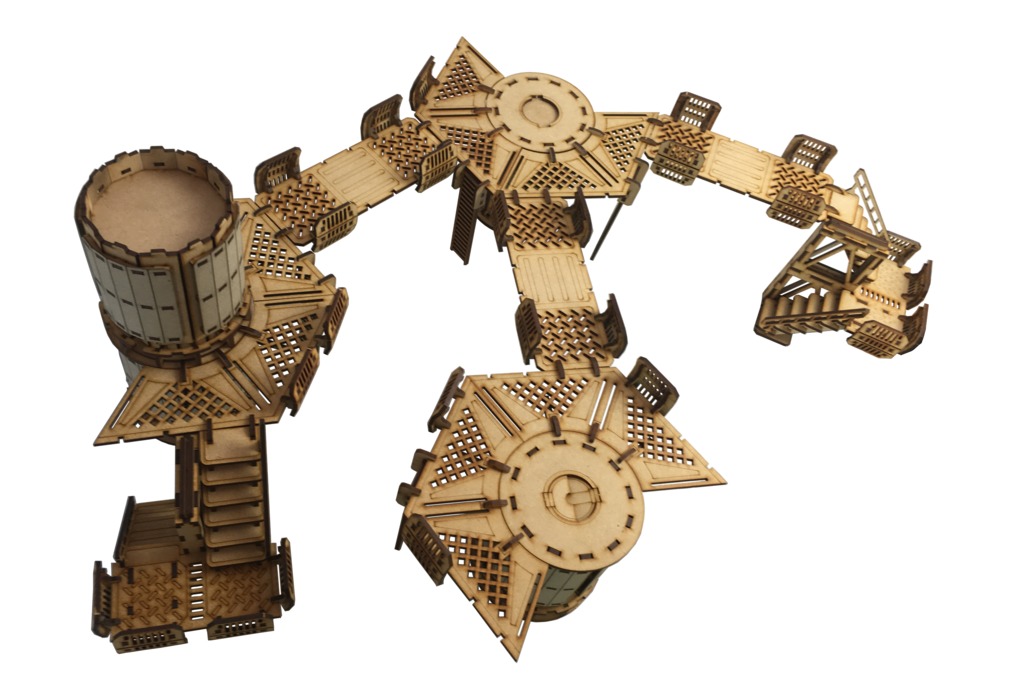TTCombat: Tabletop Scenics – Sector 3 Industrial Complex image