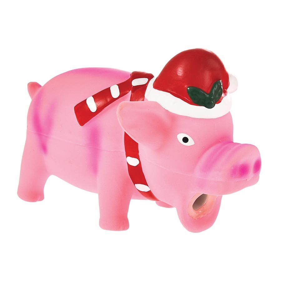 Buy IS GIFT Holiday Ham Dog Toy with Sound at Mighty Ape NZ