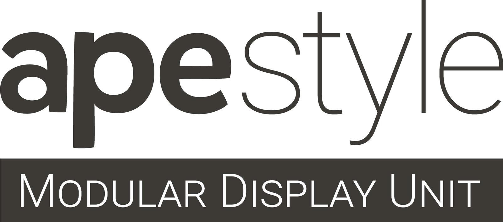 Ape Style: Modular Display Cube - White image