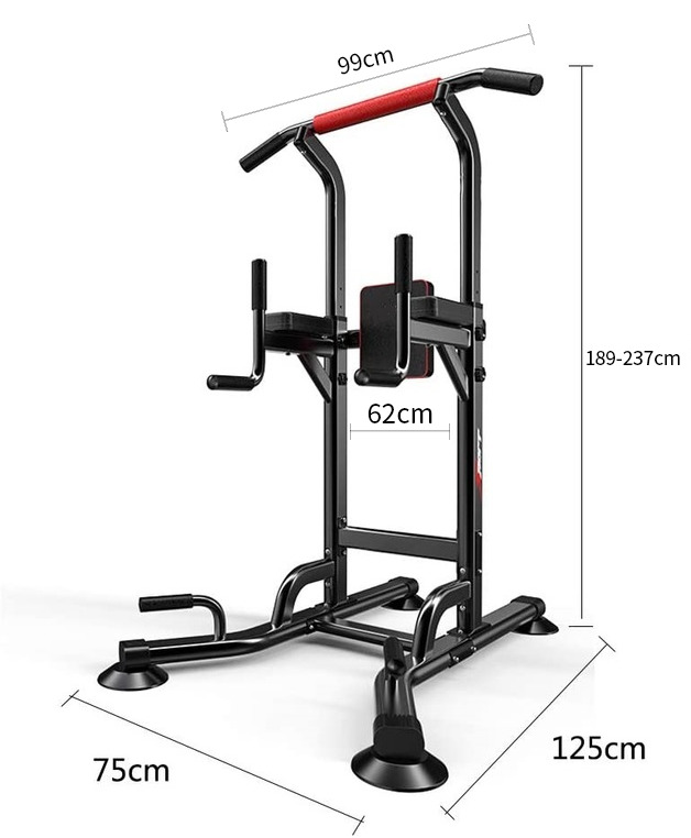 Ape Style Multi-Function Pull Up Power Tower Home Gym image