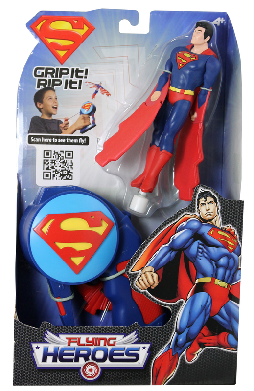 flying superhero toy