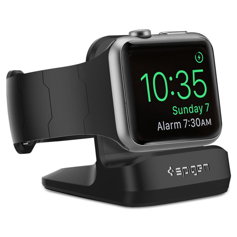 Spigen Apple Watch Night Stand Black image