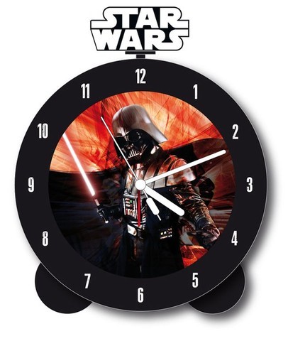 Star Wars Bedside Alarm Clock - Darth Vader Topper