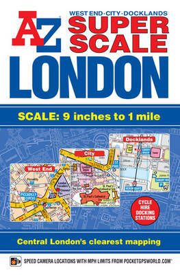 Super Scale London Street Atlas by Geographers A-Z Map Company image