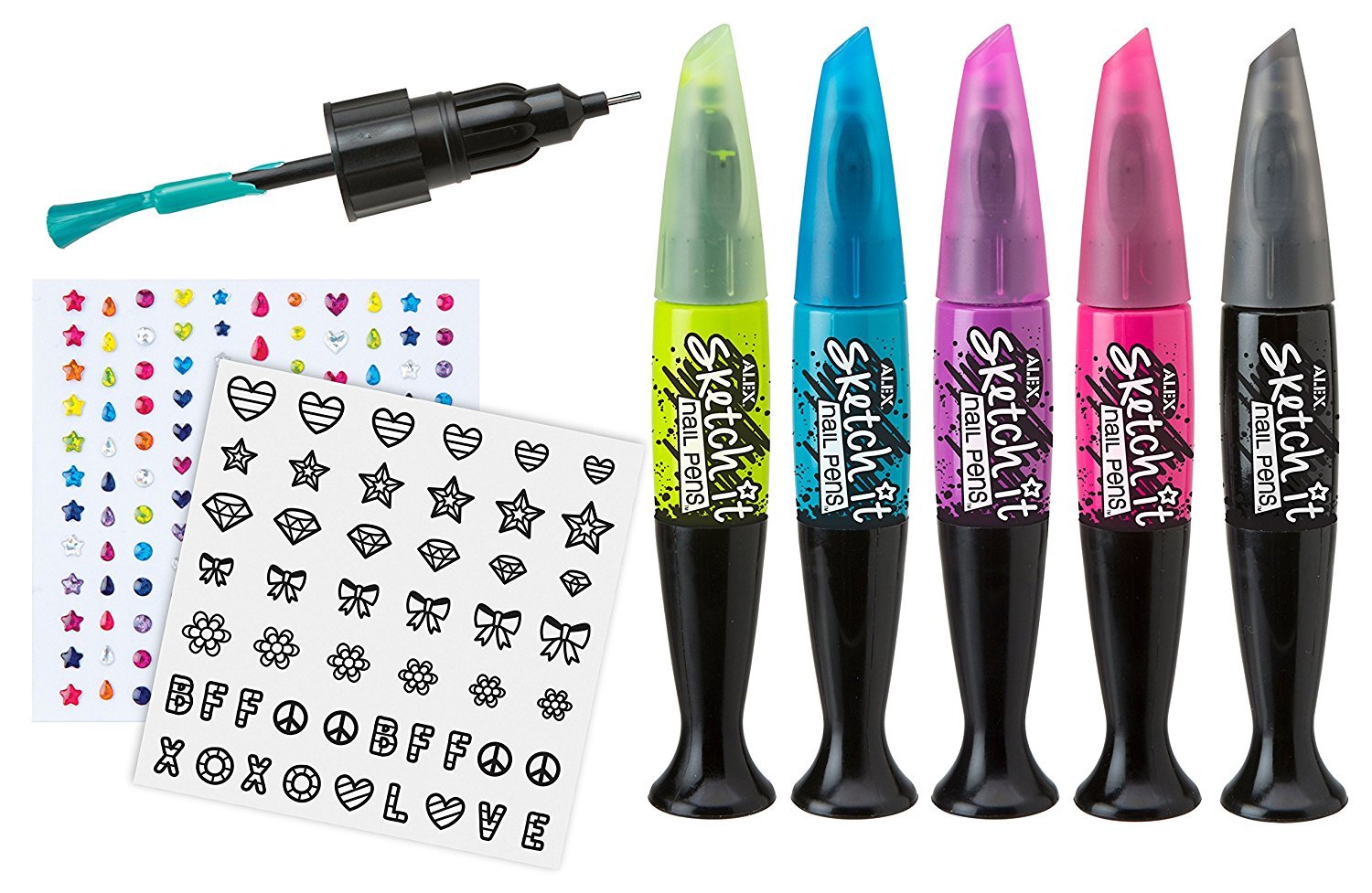 Buy Alex Sketch It Nail Pens Salon Set at Mighty Ape Australia