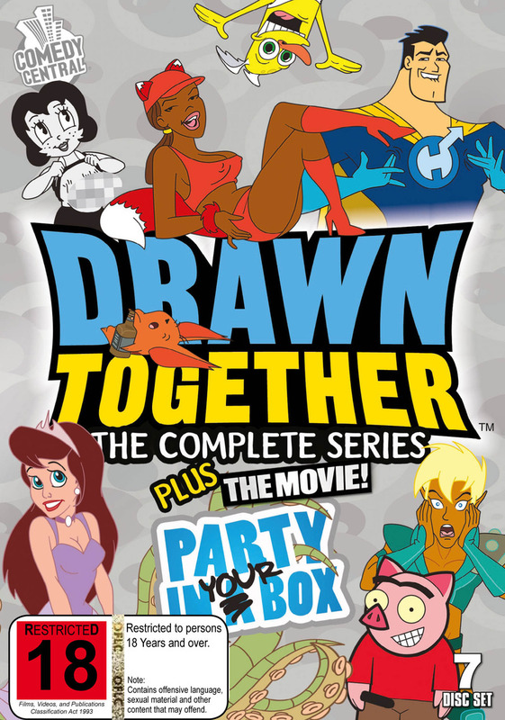 Drawn Together: The Complete Collection (7 Disc Box Set) on DVD