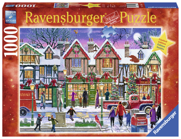 Ravensburger: 1,000 Piece Puzzle - Christmas in the Square