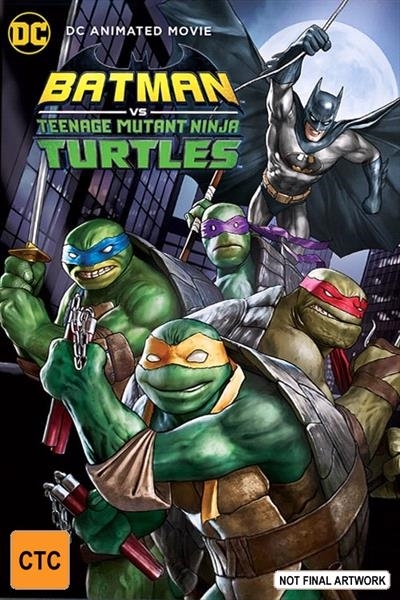 DC Batman vs Ninja Turtles on Blu-ray image