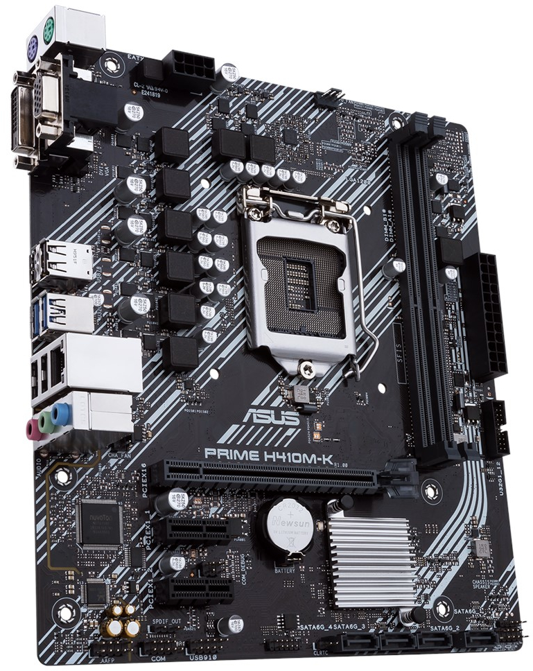 ASUS Prime H410M-K mATX Motherboard