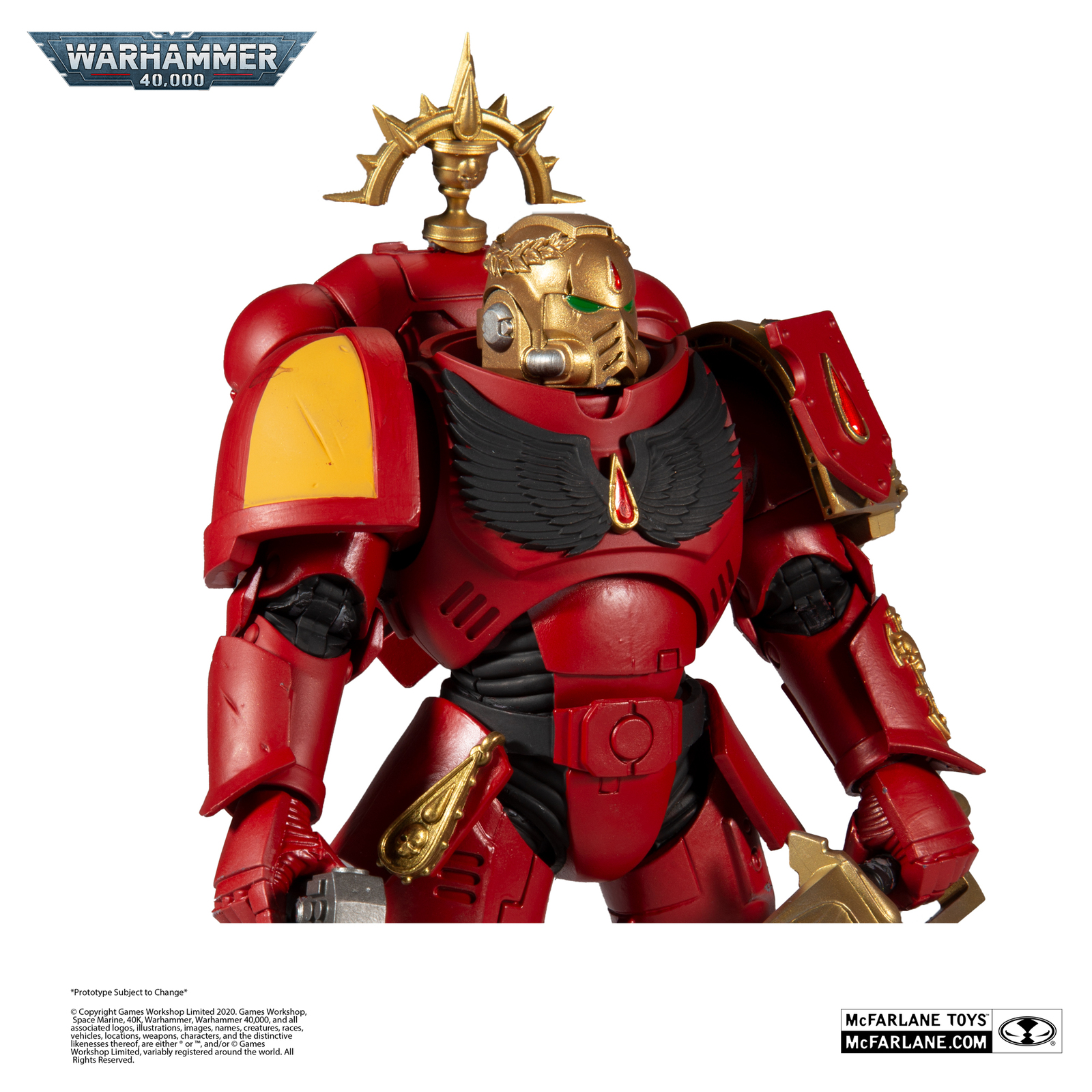 Warhammer 40k: Blood Angels Primaris Lieutenant - 7" Action Figure